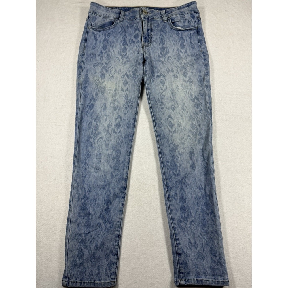 American Eagle Jegging‎ Women's 8 Super Stretch Light Wash Pattern Skinny